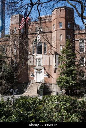 Das Arsenal im Central Park, New York, USA Stockfoto