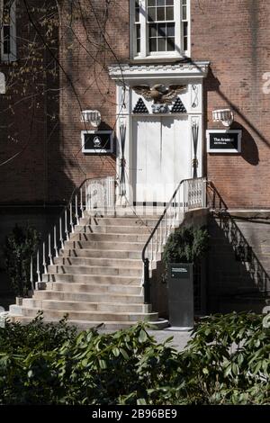 Das Arsenal im Central Park, New York, USA Stockfoto