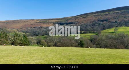 Gospel Pass, (Bwlch Yr Efengy), Wales Stockfoto