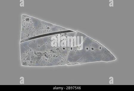 Fragmente aus einem Lippenbecher (2), unbekannt, Athen, Griechenland, 550 - 530 v. Chr., Terrakotta, von Gibon neu vorgestellt, Design von warmem, fröhlichem Leuchten von Helligkeit und Lichtstrahlen. Klassische Kunst mit moderner Note neu erfunden. Fotografie, inspiriert vom Futurismus, die dynamische Energie moderner Technologie, Bewegung, Geschwindigkeit und Kultur revolutionieren. Stockfoto