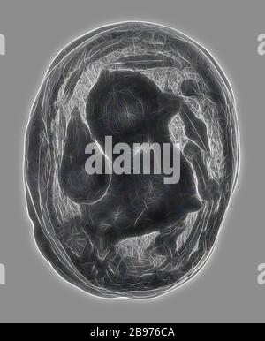 Scarab, unbekannt, Etrurien, 4. - 3. Jahrhundert v. Chr., brauner Achat, 1,3 × 1,1 × 0,9 cm (1/2 × 7/16 × 5/16 in.), von Gibon neu vorgestellt, Design von warmem, fröhlichem Leuchten von Helligkeit und Lichtstrahlen. Klassische Kunst mit moderner Note neu erfunden. Fotografie, inspiriert vom Futurismus, die dynamische Energie moderner Technologie, Bewegung, Geschwindigkeit und Kultur revolutionieren. Stockfoto