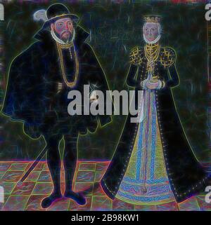 Schule von Lucas Cranach dem Jüngeren, Unbekannter Deutscher Prinz, um 1580, Öl auf Tafel, Höhe, 33 cm (12.9 Zoll), Breite, neu gestaltet von Gibon, Design von warmen fröhlichen Leuchten von Helligkeit und Lichtstrahlen Ausstrahlung. Klassische Kunst neu erfunden mit einem modernen Twist. Fotografie inspiriert von Futurismus, umarmt dynamische Energie der modernen Technologie, Bewegung, Geschwindigkeit und Kultur revolutionieren. Stockfoto