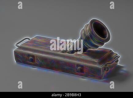 Eisenmörtel auf Holzbasis, Eisenmörtel auf Ulmenholzbasis, anonym, Niederlande, c 1700 - c 1800, Eisen (Metall), Ulme (Holz), l 31,5 cm × d 13,5 cm w 36 kg h 13 cm × w 30 cm l 80 cm l 18 cm l 15 cm d 140 mm d 33 cm w 37,8 kg h 12 cm × w 170,5 cm × d 97 cm × w 20 kg w 150,6 kg, von Gibon neu vorgestellt, Design von warmem, fröhlichem Leuchten von Helligkeit und Lichtstrahlen. Klassische Kunst mit moderner Note neu erfunden. Fotografie, inspiriert vom Futurismus, die dynamische Energie moderner Technologie, Bewegung, Geschwindigkeit und Kultur revolutionieren. Stockfoto