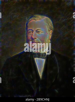 Porträt von Pieter Hendrik van Gelder (1822-1883), J. Ephraim, Niederlande, 1887, Leinwand, Ölfarbe (Farbe), h 66,7 cm × w 52,3 cm × t 3,1 cm h 75,3 cm × w 60,9 cm × d 10 cm, von Gibon neu vorgestellt, Design mit warmem, fröhlichem Glanz von Helligkeit und Lichtstrahlen. Klassische Kunst mit moderner Note neu erfunden. Fotografie, inspiriert vom Futurismus, die dynamische Energie moderner Technologie, Bewegung, Geschwindigkeit und Kultur revolutionieren. Stockfoto