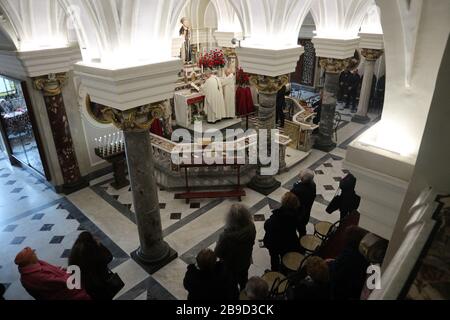 Sorrento - Cripta della Basilica di Sant'Antonino Stockfoto