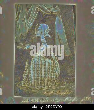 Hugh Playfair, Sir Hugh Lyon Playfair (Britisch, aktive 1850er Jahre), Kopiedruck von Sir David Brewster (schottisch, 1790-88), 25-1850, gesalzter Papierdruck von einem Kalotyp negativ, 14 × 9,2 cm (5 1,2 × 3 5,8 Zoll, von Gibon neu erdacht, Design mit warmem, fröhlichem Glanz von Helligkeit und Lichtstrahlen. Klassische Kunst mit moderner Note neu erfunden. Fotografie, inspiriert vom Futurismus, die dynamische Energie moderner Technologie, Bewegung, Geschwindigkeit und Kultur revolutionieren. Stockfoto