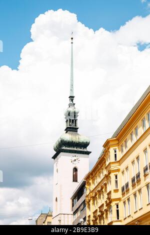 Jakobuskirche in Brünn, Tschechien Stockfoto