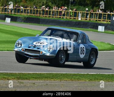 Mike Jordan, Mike Whitaker, TVR Griffith 400, RAC TT Celebration, Closed Cockpit GT Cars, Goodwood Revival 2017, September 2017, Automobiles, Autos, c Stockfoto