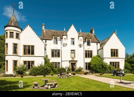 Kincraig Castle Hotel ist ein 4-Sterne-Hotel im Landhausgebiet in den schottischen Highlands in der Nähe von Invergordon, Easter Ross, Schottland, Großbritannien. Stockfoto