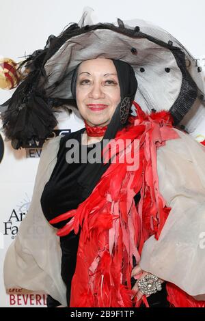 11. Annual Lady in Red Diamond Rose Awards der multikulturellen International Motion Picture Association im Beverly Hilton Hotel in Beverly Hills, Kalifornien am 21. Februar 2020 mit: Carmelita Pittman Where: Beverly Hills, Kalifornien, Vereinigte Staaten Wenn: 22. Februar 2020 Credit: Sheri Determan/WENN.com Stockfoto