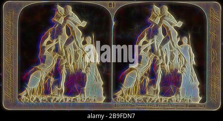 National Museum, Neapel, die Farnese Stier, National Museum, Neapel, Stereographische Blick auf Italien, Underwood und Underwood, Underwood, Bert, 1862-1943, Stereograph: Gelatine Silber, Ca. 1900, eine Reihe von Untertiteln stereographische Blick auf Italien veröffentlicht von Underwood und Unterholz. Inbegriffen sind: 31 Außenansicht des architektonischen und historischen Denkmälern in Rom und Umgebung (12 dieser Leute in native Kostüm in den Vordergrund gestellt zu haben), 15 Innenansichten der Kirchen Roms und Galerien, 9 Außenansichten von Venedig, 11 Außen und Innen mit Blick auf Florenz, 6 Außen- und Innenraum vi. Stockfoto