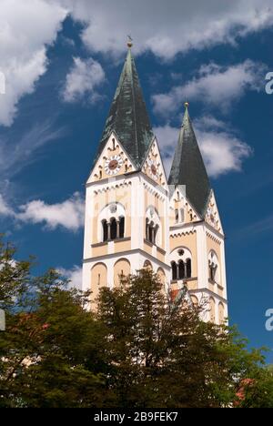 Altstadt von Weiden in Deutschland Stockfoto