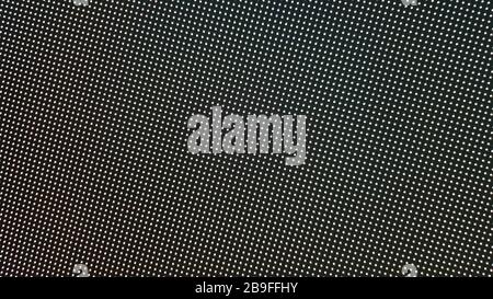 LED-Bildschirm Nahaufnahme abstrakter LED-Bildschirm, Texturhintergrund. Textur des RGB-Bildschirms. Stockfoto