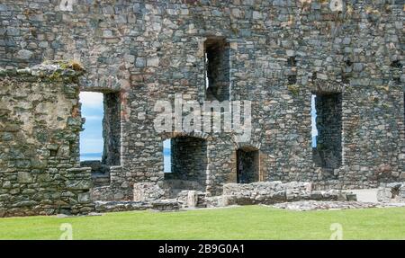 Atemberaubender Blick auf Harlech Castle in Nordwales Stockfoto