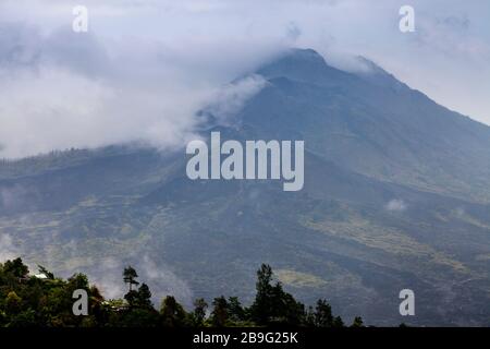 Kintamani Geopark Volcano, Bali, Indonesien. Stockfoto