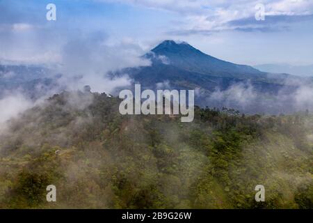 Kintamani Geopark Volcano, Bali, Indonesien. Stockfoto
