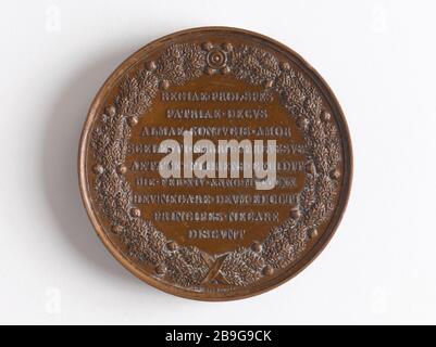 Ermordung des Herzog von Berry, Raymond Gayrard (1777-1858). "Assassinat du duc de Berry, um 1820". Bronze, 1820. Paris, musée Carnavalet. Stockfoto