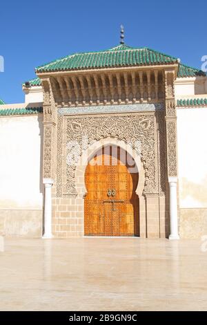Tor vor dem Mausoleum von Moulay Ismail, Meknes, Marokko