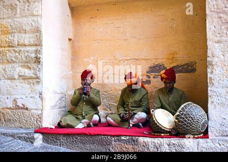 Jaisalmer, Rajasthan, Indien. Die "Goldstadt" Stockfoto