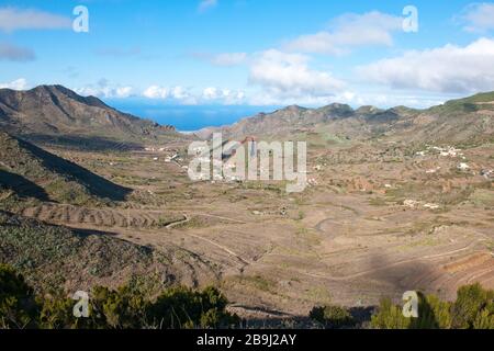 El Palmar Aloehügel, Teneriffa, Kanarische Inseln, Spanien, Europa Stockfoto