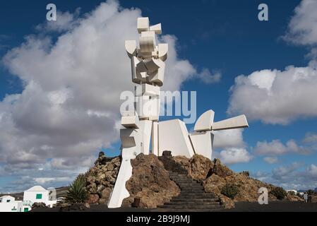 Spanien, Spanien, Lanzarote, El Monumento al Campesino, Denkmal für die Bauern, Monumento a la Fecundidad, San Bartolomé, Cesar Manrique, Stockfoto