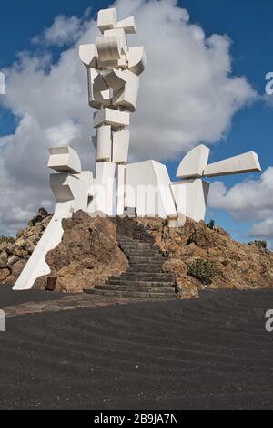 Spanien, Spanien, Lanzarote, El Monumento al Campesino, Denkmal für die Bauern, Monumento a la Fecundidad, San Bartolomé, Cesar Manrique, Stockfoto