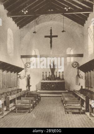 Kapelle für den Orden von St. Anne, Arlington Heights, Massachusetts. Innen. Cram & Ferguson, Architekten (1922) Stockfoto