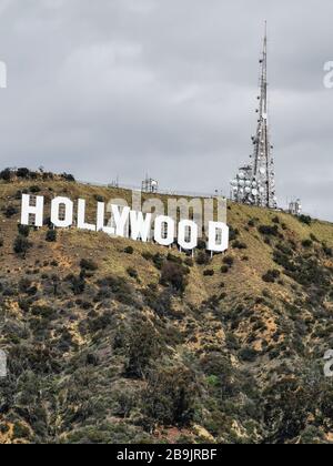 CORONAVIRUS LOS ANGELES LOCKDOWN Stockfoto