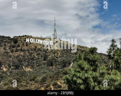 CORONAVIRUS LOS ANGELES LOCKDOWN Stockfoto