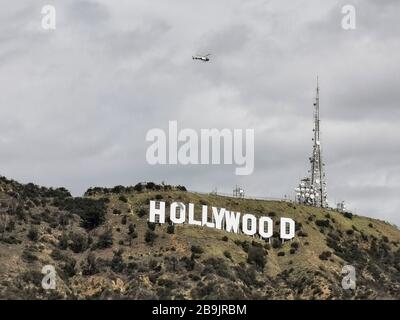 CORONAVIRUS LOS ANGELES LOCKDOWN Stockfoto