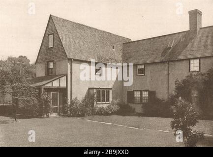 Haus in Ardsley-on-Hudson, New York. Leigh French, Jr., Architekt (1922) Stockfoto