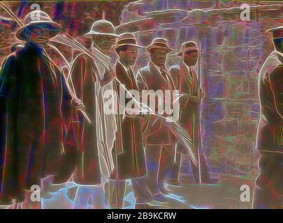 Palmsonntag, 1937 Abessinier Prozession Jerusalem, Israel Stockfoto