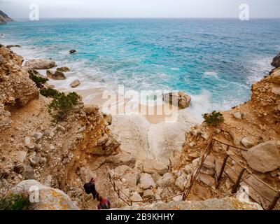 Cala Goloritzé, eine Perle des Mittelmeers, an der Ostküste von Sardinien Stockfoto