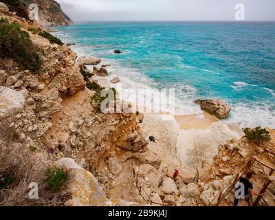 Cala Goloritzé, eine Perle des Mittelmeers, an der Ostküste von Sardinien Stockfoto