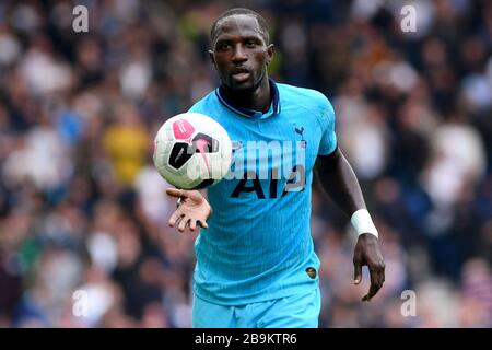 Moussa Sissoko von Tottenham Hotspur - Brighton & Hove Albion gegen Tottenham Hotspur, Premier League, Amex Stadium, Brighton, Großbritannien - 5. Oktober 2019 nur redaktionelle Verwendung - es gelten die Einschränkungen für DataCo Stockfoto