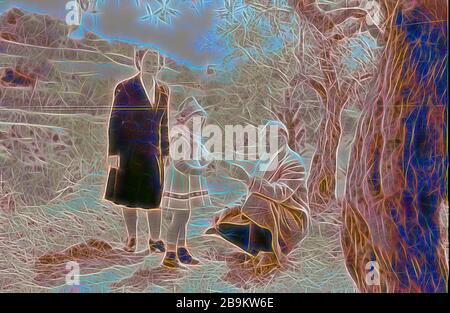 Tripolis. Familie Filme, die Dechards. 1946, Libanon Stockfoto