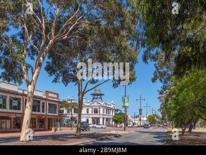 James Street (Great Eastern Highway) in der Stadt Guildford, Swan Valley, Perth, Western Australia, Australien Stockfoto