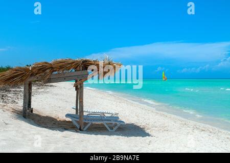 Beach Cayo Guillermo, Ciego de Ávila, Kuba Stockfoto