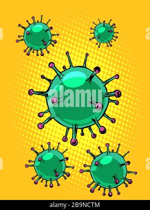 Coronavirus covid19 Virus Stock Vektor