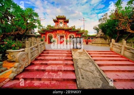 quan-cong-Tempel in Hoi an, Asien Stockfoto