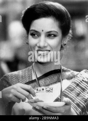 Shabana Azmi, Filmset, 'Madame Sousatzka', Simon Mein für Cineplex Odeon Films with Distribution via Universal Pictures, 1988 Stockfoto