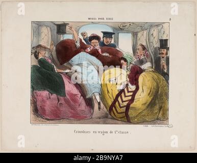 Methoden für Lachen/Crinoline Wagen 1 (RE) Klasse Stockfoto