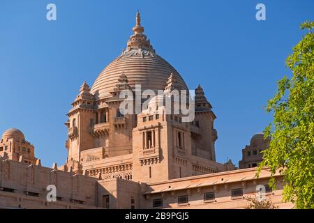 Umaid Bhawan Palace Jodhpur Rajasthan Indien Stockfoto