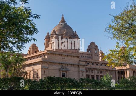 Umaid Bhawan Palace Jodhpur Rajasthan Indien Stockfoto