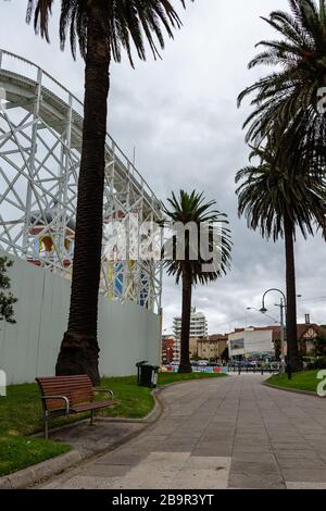 Melbourne, Australien, 25. März 2020. ST Kilda desertierte, als die COVID-19-Pandemie Melbourne, Australien, trifft. Credit: Dave Hewison/Alamy Live News Stockfoto