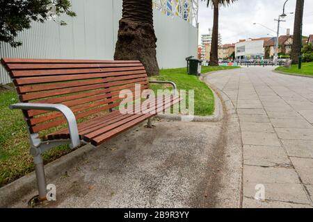 Melbourne, Australien, 25. März 2020. Parks und öffentliche Plätze sind leer, wenn die COVID-19-Pandemie Melbourne, Australien, trifft. Credit: Dave Hewison/Alamy Live News Stockfoto