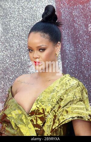 13. Juni 2018 - London, England, Großbritannien - Ocean's 8 European Premiere Photo Shows: Rihanna Stockfoto