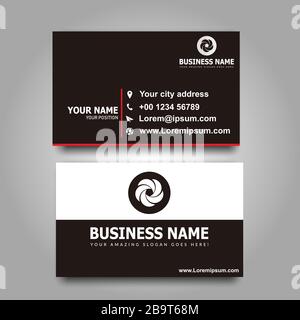 Kreative moderne Visitenkartenvorlage Stock Vektor