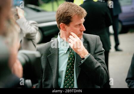 Alastair Campbell, ehemaliger politischer Helfer von Tony Blair, Premierminister von Großbritannien. Stockfoto