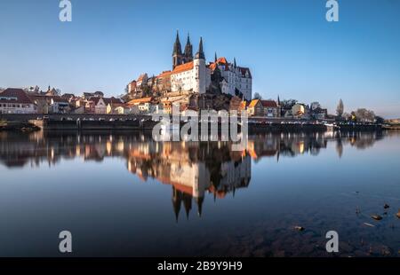 Albrechtsburg Meißen, Sachsen, Deutschland Stockfoto